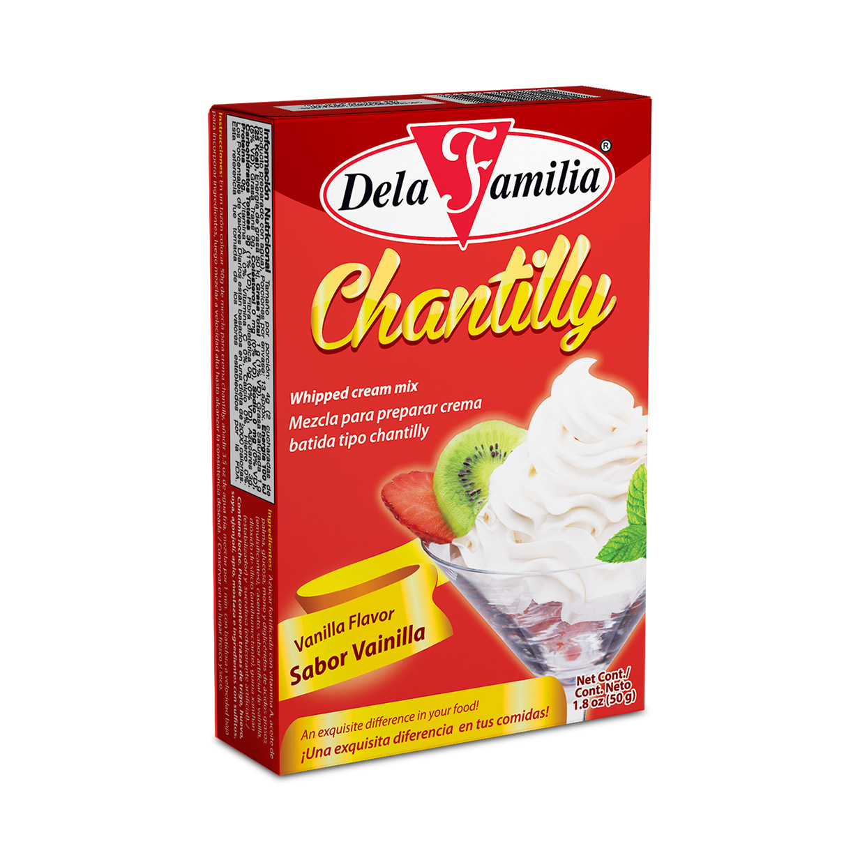 Chantilly Sabor Vainilla