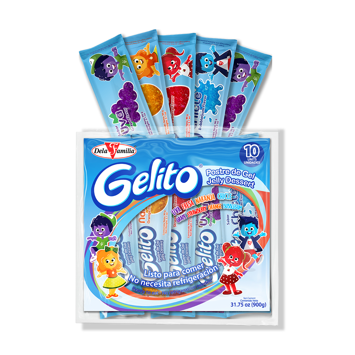 Gelito, Postre de Gel